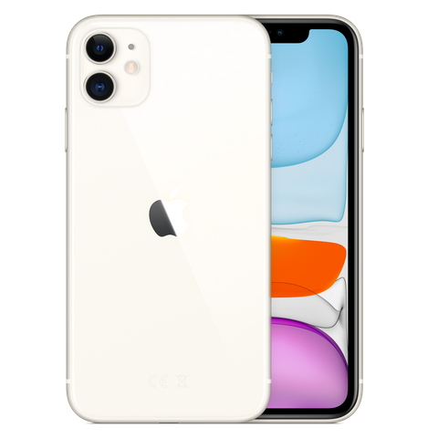 Apple iPhone 11 (64 GB) Bianco - Grado estetico: Ottimo - Batteria Nuova