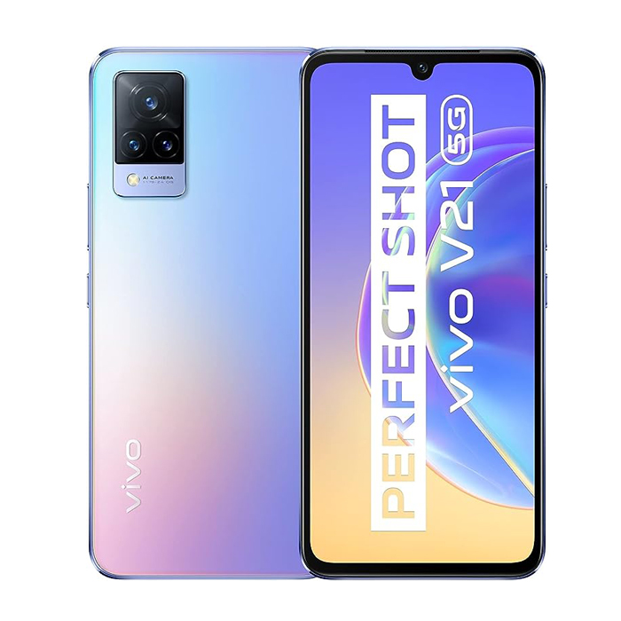 Vivo V21 (128 GB) Blu - Grado estetico: Ottimo - Batteria Standard