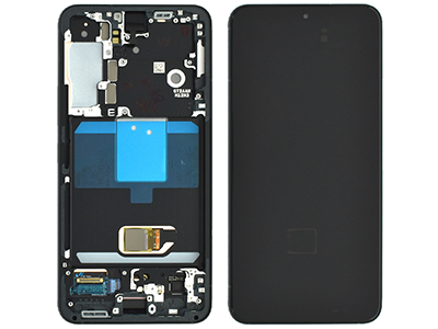 Samsung Galaxy S22 Service Pack LCD + Touchscreen + Frame Graphite GH82 - 27521E