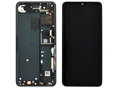 Xiaomi MI Note 10 Lite LCD + Touchscreen + Frame + Tasti Laterali + Vibrazione Black