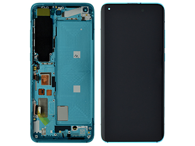 Xiaomi MI 10 Ver C LCD + Touchscreen + Frame Coral Green - Vers.C