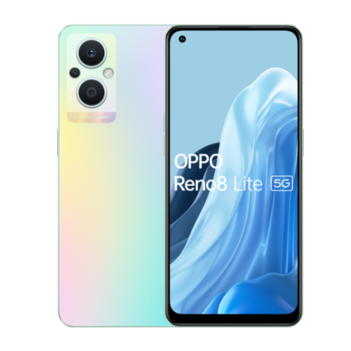 Oppo Reno 8 Lite (128 GB) Arcobaleno - Grado Estetico: Ottimo - Batteria Standard