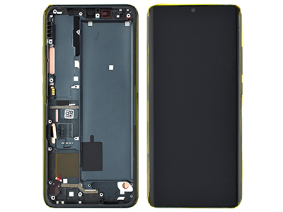 Xiaomi MI Note 10 LCD + Touchscreen + Frame + Tasti Laterali Purlple