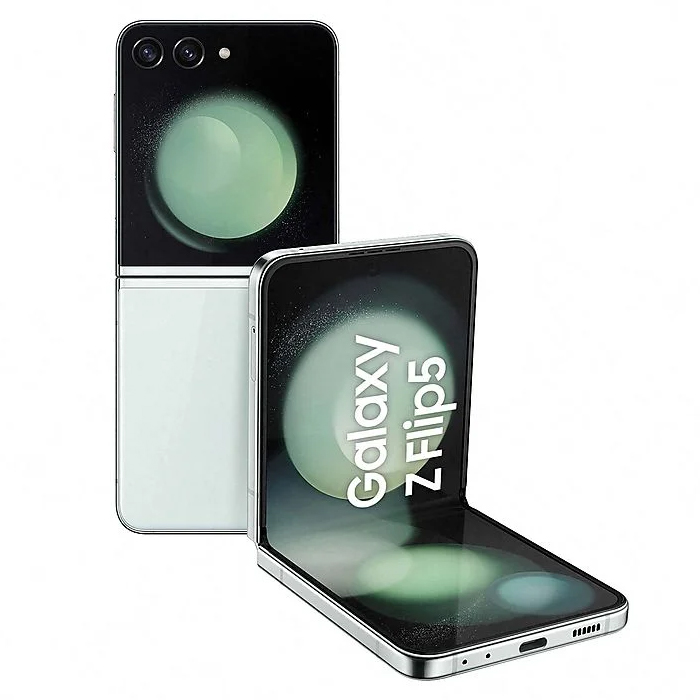 Samsung Galaxy Z Flip 5 (256 GB) Menta - Grado Estetico: Buono - Batteria Standard