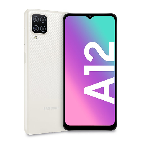 Samsung Galaxy A12 Nacho (64 GB) Bianco - Grado Estetico: Ottimo - Batteria Standard