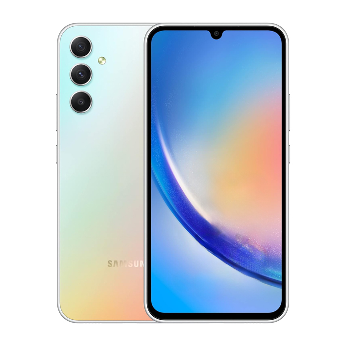 Samsung Galaxy A34 (128 GB) Argento - Grado Estetico: Ottimo - Batteria Standard