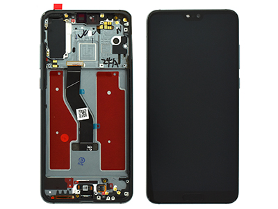 Huawei P20 Pro LCD + Touch screen + Frame + Tasti Laterali Blu