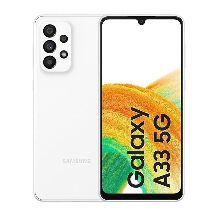 Samsung Galaxy A33 5G (128 GB) Bianco - Grado Estetico: Ottimo - Batteria Standard
