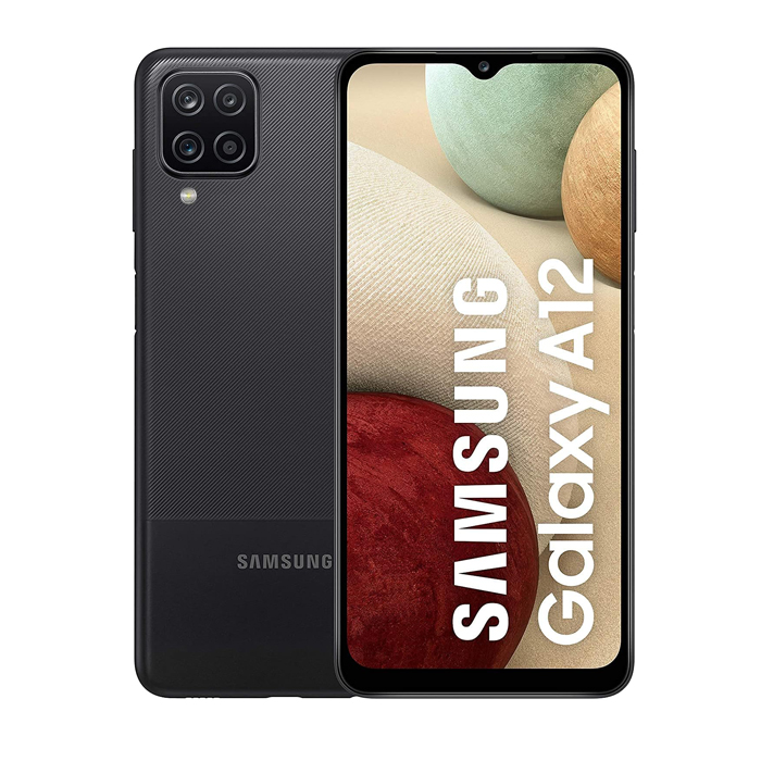 Samsung Galaxy A12 Nacho (64 GB) Nero - Grado Estetico: Ottimo - Batteria Standard