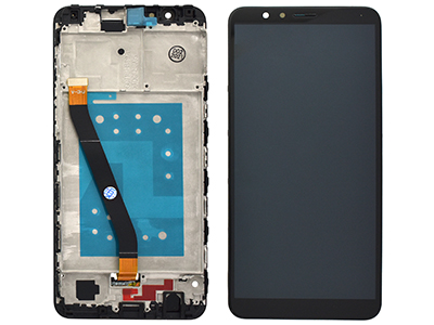 Honor 7X LCD + Touchscreen + Frame Nero Compatibile