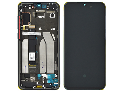 Xiaomi MI 9 SE LCD + Touchscreen + Frame + Tasti Laterali Piano Black