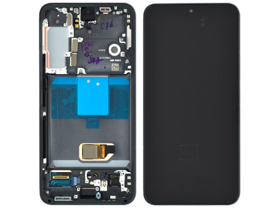 Samsung Galaxy S22 LCD + Touchscreen + Frame Phantom Black