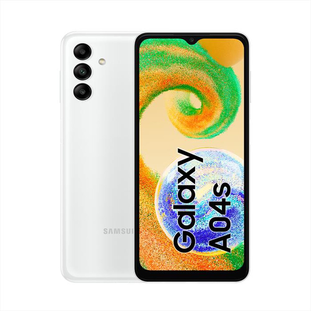 Samsung Galaxy A04S (32 GB) Bianco - Grado Estetico: Buono - Batteria Standard