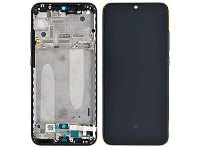 Xiaomi MI A3 Lcd + Touchscreen + Frame + Tasti Laterali Black