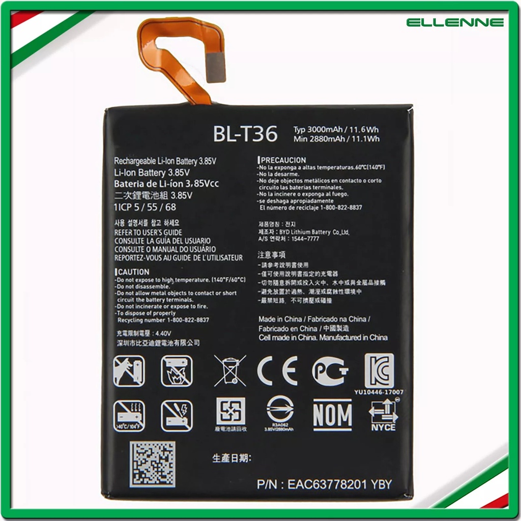 LG K10 4G BATTERIA ORIGINALE