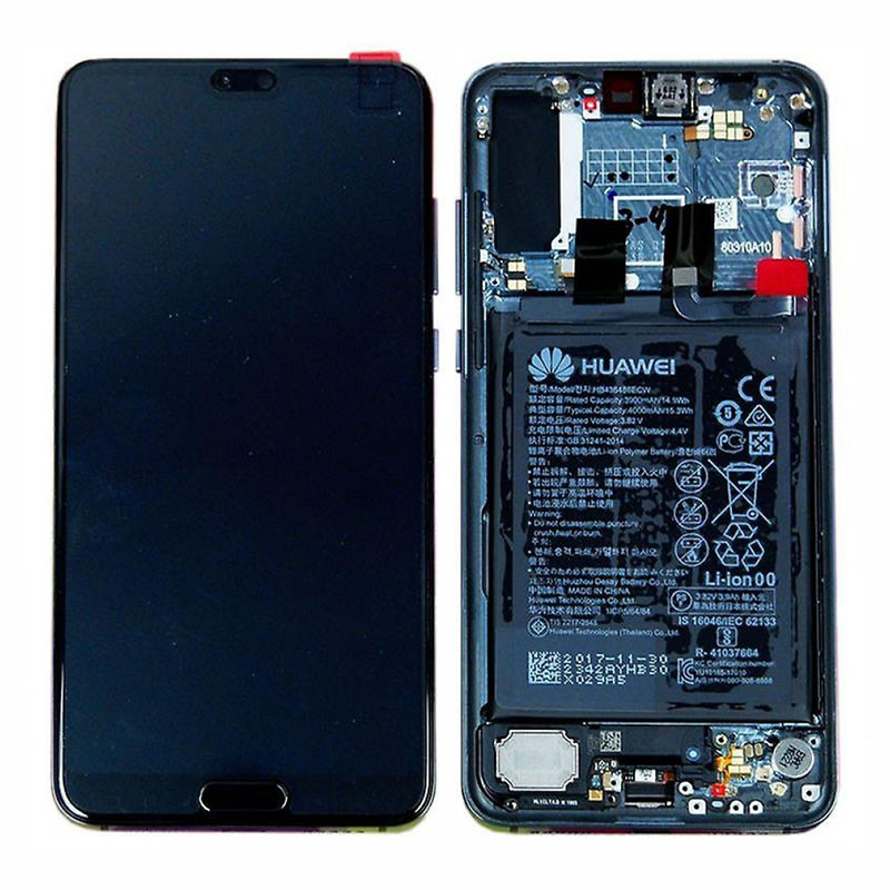 Huawei P20 Pro DISPLAY TOUCH NERO ORIGINALE