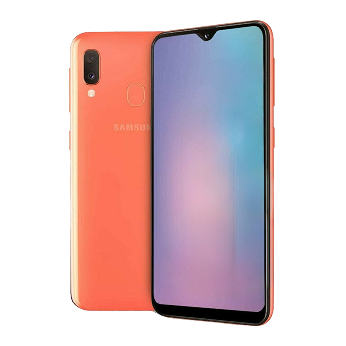 Samsung Galaxy A20E (32 GB) Corallo - Grado Estetico: Buono - Batteria Standard
