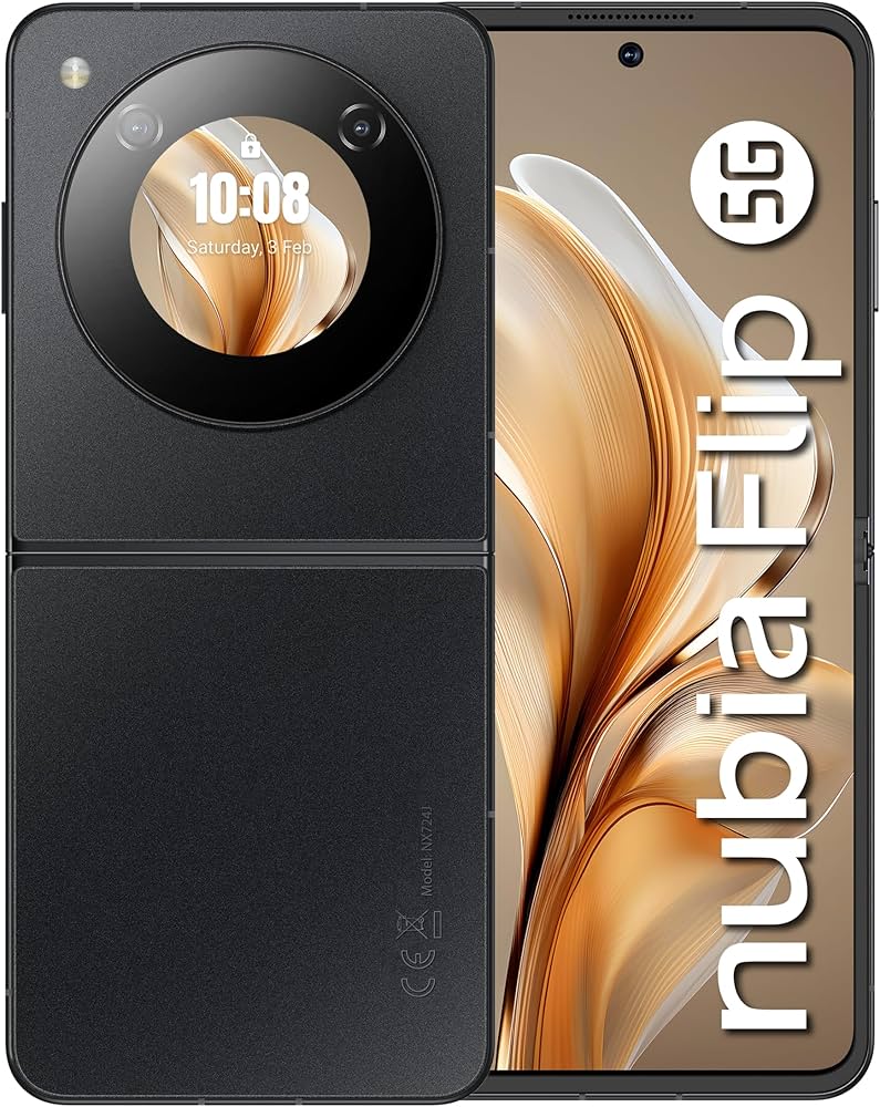 ZTE Nubia Flip 5G (256 GB) Nero - Grado Estetico: Ottimo - Batteria Standard