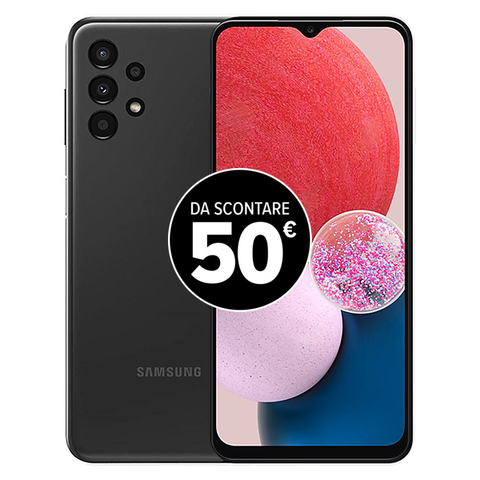Samsung Galaxy A13 (64 GB) Nero - Grado Estetico: Buono - Batteria Standard