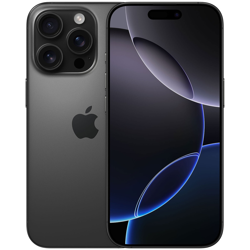 Apple iPhone 16 Pro (128 GB) Titanio Nero - Grado Estetico: Buono - Batteria Oltre 85%