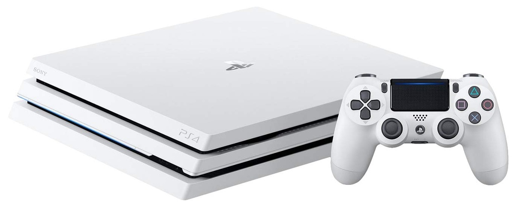 Sony PlayStation 4 Pro (1 TB) Bianco - Grado Estetico: Ottimo - Batteria Nuova
