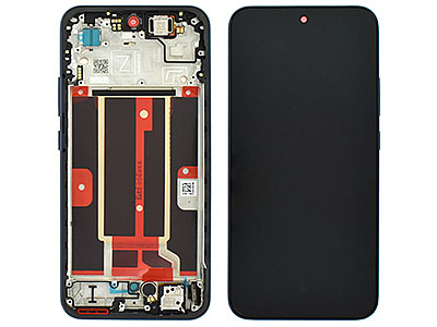 Oppo A6 Pro 5g - Lcd + Touch Screen + Frame + Tasti Laterali Stellar Black