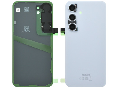 Samsung GALAXY S24 Cover Batteria + Vetrino Camera + Adesivi Sapphire Blue