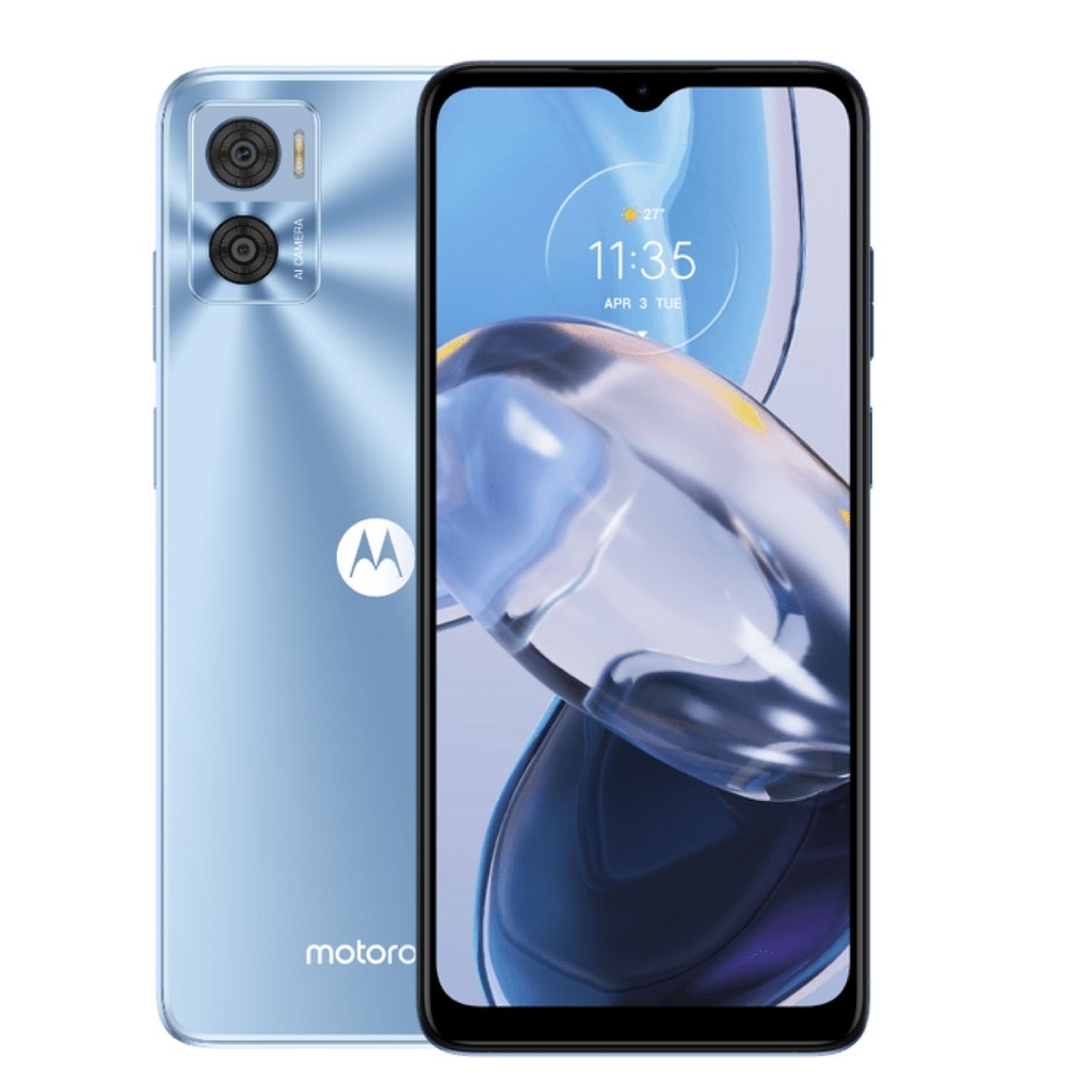 Motorola Moto E22 (64 GB) Azzurro - Grado Estetico: Ottimo - Batteria Standard