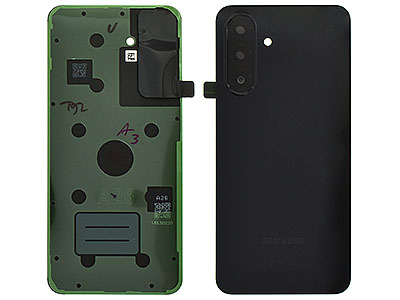 Samsung GALAXY A26 Cover Batteria + Adesivi + Vetrino Camera Black
