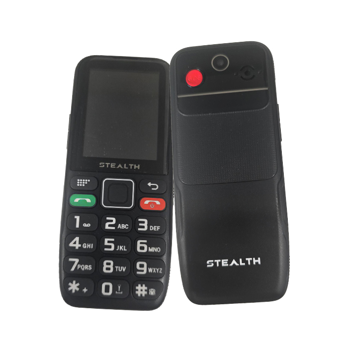 Stealth Semplice Mobile Phone 4G (128 MB) Nero - Grado Estetico: Ottimo - Batteria Standard