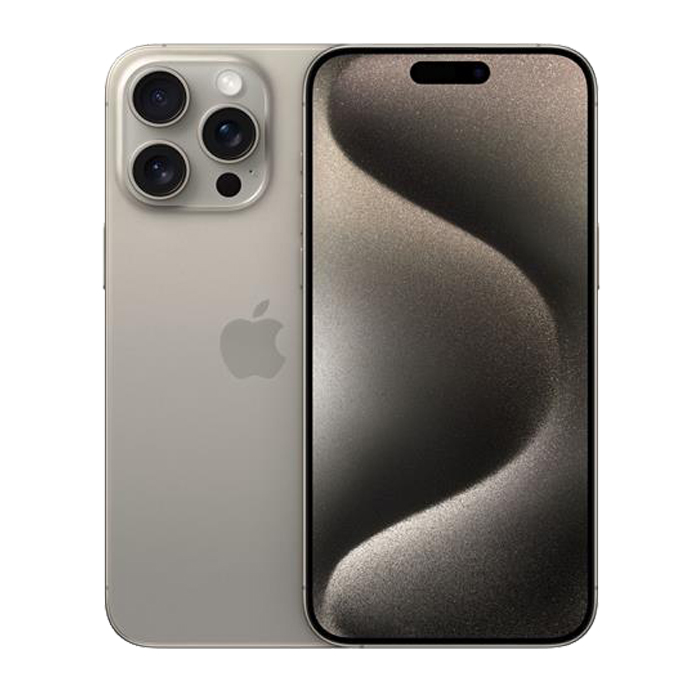 Apple iPhone 15 Pro Max (256 GB) Titanio Naturale - Grado Estetico: Buono Plus - Batteria Nuova