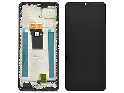 ZTE BLADE A76 5G Lcd + Touch Screen + Frame Black