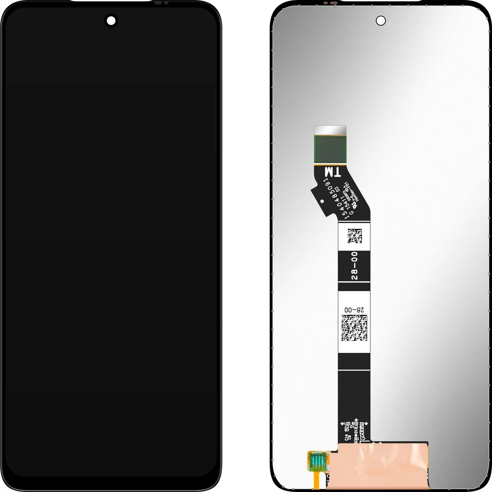 Motorola MOTO G15 POWER LCD + Touch Screen + Frame Black (ECOSTORE)