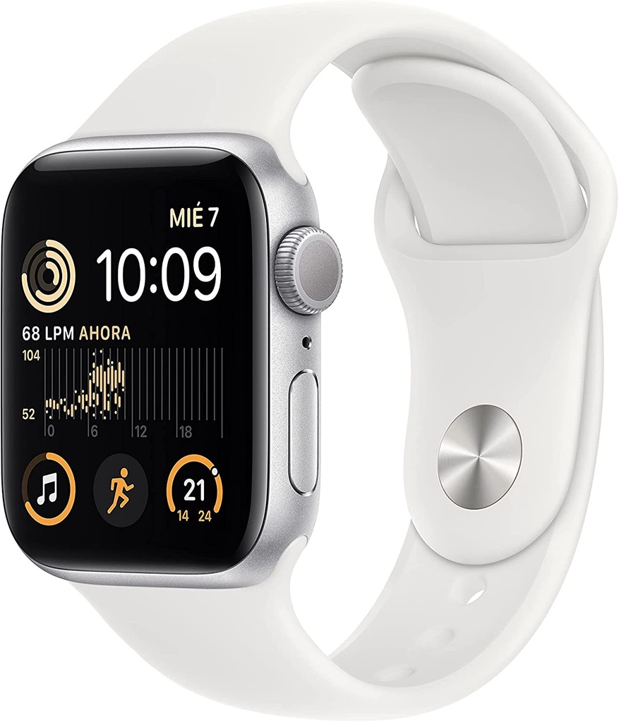Apple Watch Series SE 2022 GPS 40mm (32 GB) Argento - Grado Estetico: Buono - Batteria Standard