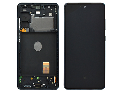 Service Pack LCD + Touchscreen + Frame + Tasti Laterali Cloud Navy GH82 - 24215A