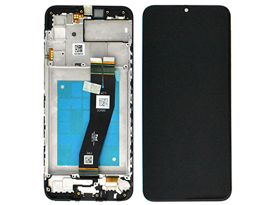 Samsung Galaxy A02S Service Pack LCD + Touchscreen + Frame Nero GH81 - 20181A