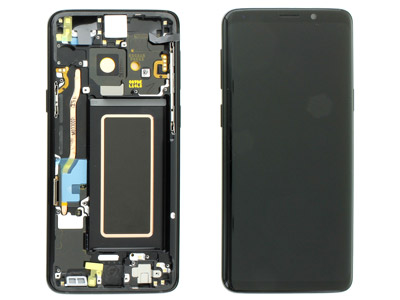Samsung Galaxy S9 Service Pack LCD + Touchscreen + Altoparlante + Tasti Laterali - GH97 - 21696A