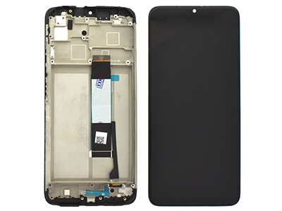 [XR9AT0DSNC] Xiaomi Redmi 9T LCD + Touch Screen + Frame Black Compatibile
