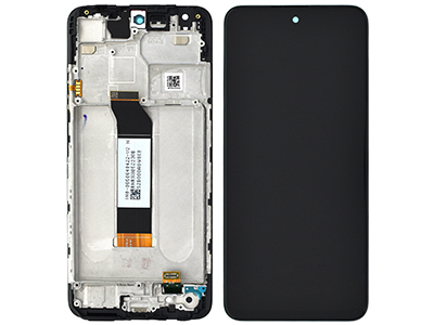 [XRN105DSNO] Xiaomi Redmi Note 10 5G LCD + Touchscreen + Frame + Switch Tasti Laterali Black