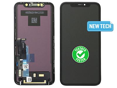 [IPXR00DSCN] Apple iPhone XR Display Touch - Tech Compatibile Nero