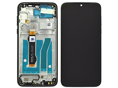 [MT0G8PDSCN] Motorola Moto G8 Plus LCD + Touchscreen + Frame + Tasti Laterali Nero