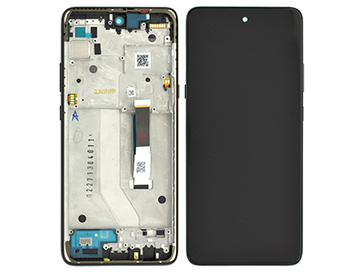 [MTG5GDSON] Motorola Moto G 5G LCD + Touch Screen + Frame + Tasti Laterali Volcanic Grey