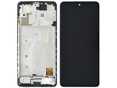 [XRN10PDSPNO] Xiaomi Redmi Note 10 Pro 4G Service Pack LCD + Touchscreen + Frame Black