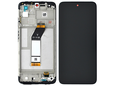 [XR10DSON] Xiaomi Redmi 10 4G LCD + Touchscreen + Frame + Switch Tasti Laterali Black