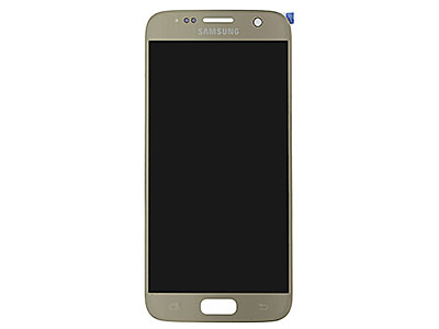 [SG00S7DSOO] Samsung Galaxy S7 LCD + Touchscreen Completo Oro GH97 - 18523C