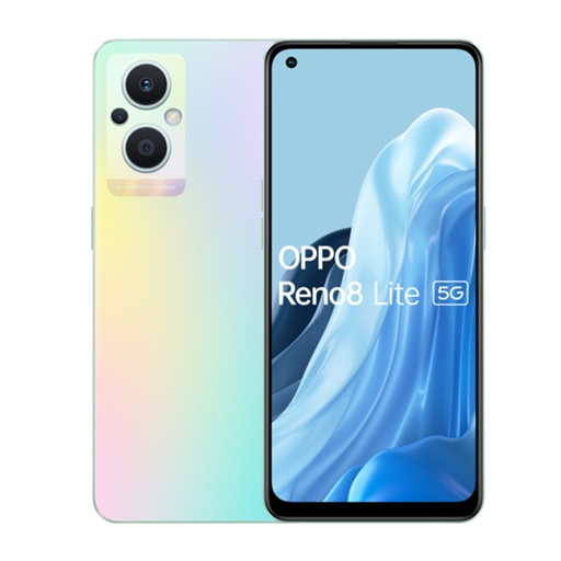 [OPPRN8LT128RCBLN23] Oppo Reno 8 Lite (128 GB) Arcobaleno - Grado Estetico: Ottimo - Batteria Standard