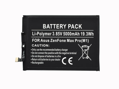 [ASZMPM2BATC] Asus Zenfone Max Pro (M2) ZB631KL Batteria Compatibile