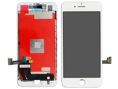 [IP0007DSCB] Apple iPhone 7 Display Touch Bianco - Matrice Originale Relife
