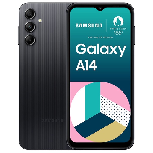 [SAMGALA14128NR33] Samsung Galaxy A14 (128 GB) Nero - Grado Estetico: Buono - Batteria Standard