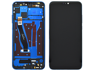 [HNV10LDSCB] Honor Honor View 10 Lite LCD + Touchscreen + Frame + Tasti Laterali Blue